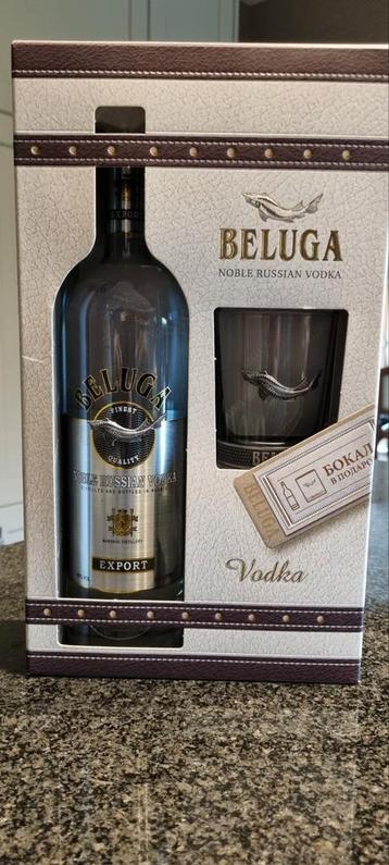 Vodka russe Beluga 0,7L 40%, Enlèvement ou Envoi, Comme neuf