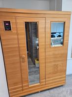 Health mate 3-persoons infraroodsauna in perfecte staat, Sport en Fitness, Ophalen, Zo goed als nieuw, Infrarood, Complete sauna