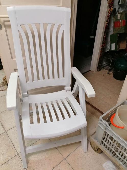 Tuinstoel Nardi (plooibaar) met of zonder kussen, Tuin en Terras, Tuinstoelen, Zo goed als nieuw, Kunststof, Ophalen