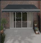 Vida XL antraciete luifel automatisch uittrekbaar, Tuin en Terras, Zonneschermen, Ophalen, Zo goed als nieuw, 450 cm of meer, Overige typen