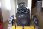Ensemble Logitech Z906 5.1 Surround Sound 500W, Zo goed als nieuw, Complete surroundset, 120 watt of meer, Ophalen