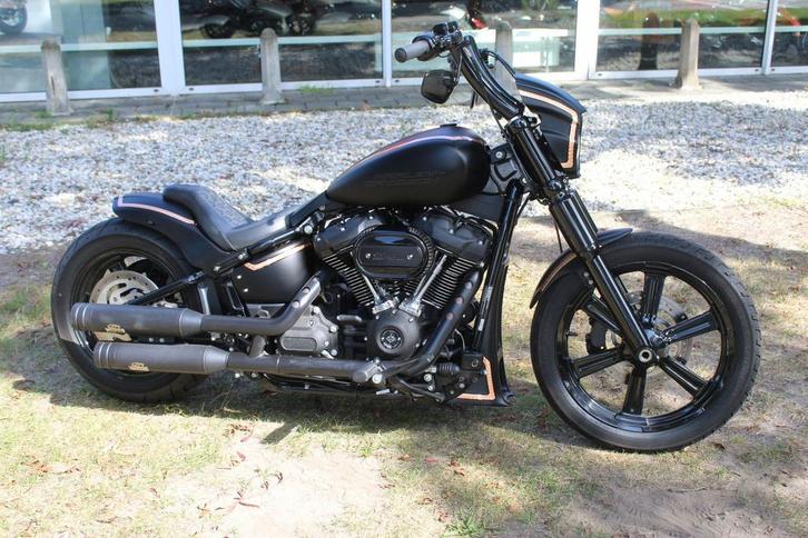 Harley-Davidson Softail FXB-BS Street-Bob Softail, Motoren, Motoren | Harley-Davidson, Bedrijf, Chopper