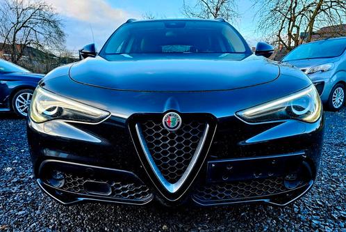 Alfa Romeo stelvio 2,2 jtdm, Auto's, Alfa Romeo, Bedrijf, Stelvio, Parkeercamera, Sportpakket, Euro 6, Automaat, Zwart, Zwart
