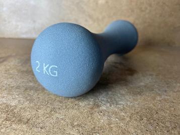 Dumbbell Grijs - 2 kg - Avento beschikbaar voor biedingen