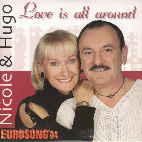 Eurosongnummer van Nicole & Hugo: love is all around, Cd's en Dvd's, Cd Singles, Meditatie en Spiritualiteit, 1 single, Verzenden