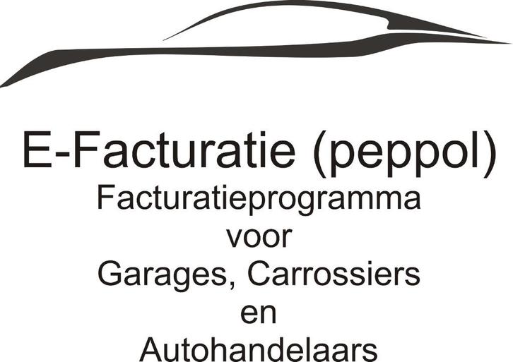 e-Facturatie programma voor garage + peppol, Auto diversen, Overige Auto diversen, Ophalen