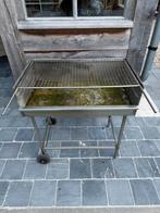 Barbecue in dikke inox plaat, Tuin en Terras, Houtskoolbarbecues, Ophalen, Zo goed als nieuw