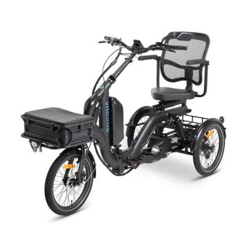Elektrische zitdriewielfiets (deelbaar, grote accu)VSB-lijst beschikbaar voor biedingen