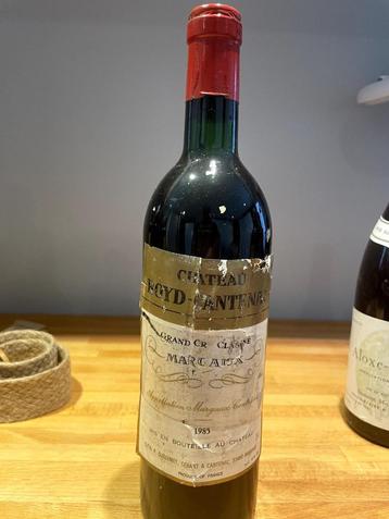 CH BOYD CANTENAC 1985 Margaux 40 JAAR OUD beschikbaar voor biedingen