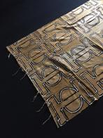 Tissu/tapis ethnique, Comme neuf, 100 à 150 cm, Rectangulaire, Etnisch puur natuurlijk gekleurd