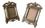 paar bronzen fotokaders, Enlèvement