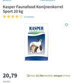 Kasper en fauna konijnenkorrel 20kg, Enlèvement, Neuf