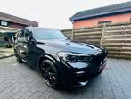 BMW x5 45e m sport, Auto's, Automaat, Zwart, Leder, Bruin