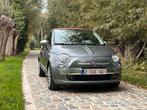 Fiat 500C - 2de eigenaar - nette staat - onderhoudshistoriek, Auto's, Voorwielaandrijving, 50 kW, Zwart, Cabriolet