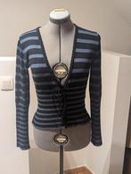 Zwart/blauw gestreept truitje, Kleding | Dames, Ophalen of Verzenden, Maat 34 (XS) of kleiner, Blauw