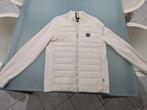 M nieuw sweaterjack van twee materialen, Boss, Maat 48/50 (M), Wit, Nieuw