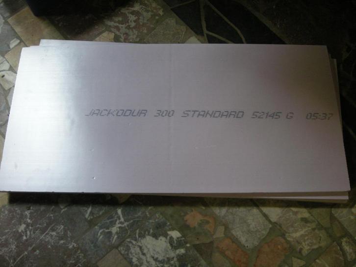 Jackodur KF 300 GL 2 cm isolatieplaat (nog 3 stuks), Doe-het-zelf en Bouw, Isolatie en Afdichting, Nieuw, Vloerisolatie, Dakisolatie