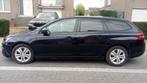 Peugeot 308 break1.5D Bj 2015(EURO6B) 136000km Pano dak, 4 deurs, Euro 6, Zwart, Bedrijf