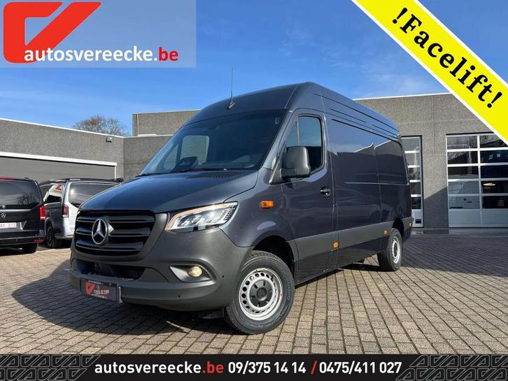 Mercedes-Benz Sprinter 317 L2H2 (€42.500ex) LED| MBUX| FAC, Auto's, Bestelwagens en Lichte vracht, Bedrijf, Te koop, ABS, Achteruitrijcamera