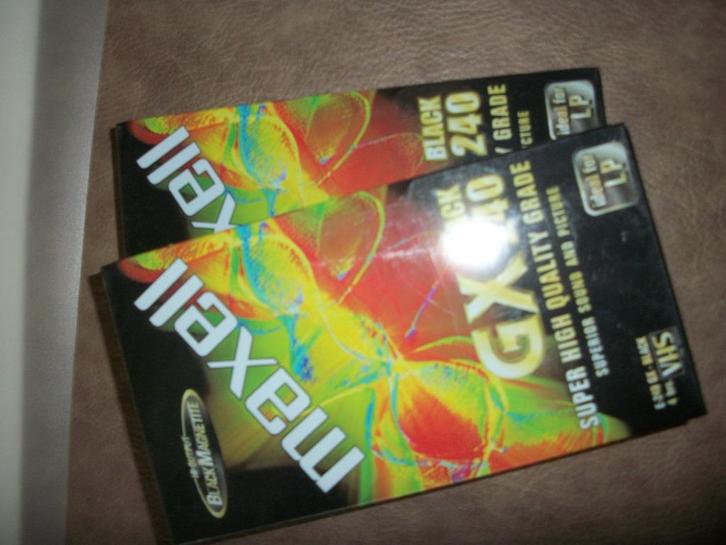 Video banden Maxell, Audio, Tv en Foto, Videocamera's Analoog, (Video)band, VHS of SVHS, Ophalen