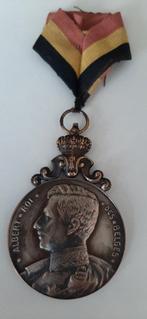 Grote Koning Albert-medaille van A.Bija, Ophalen