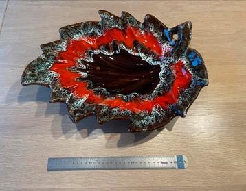Vallauris vintage jaren 70 keramiek grote schaal beschikbaar voor biedingen