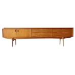 Dressoir Lowboard Vintage Oswald Vermaercke V-form 1960's, Ophalen, Zo goed als nieuw