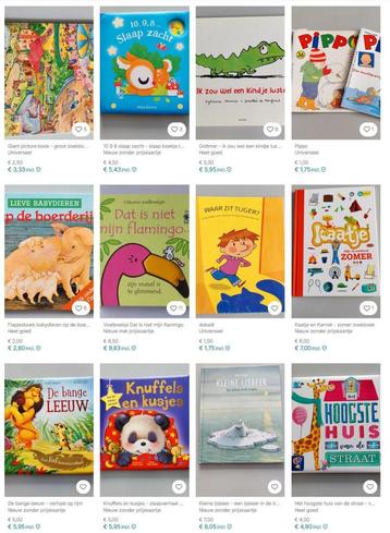 baby boekjes en peuterboeken disponible aux enchères