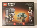Lego Star Wars 75317 Brickheadz Mandalorian & Child sealed, Ophalen of Verzenden, Nieuw, Complete set, Lego