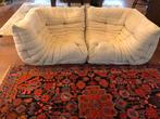 TOGO Ligne Roset, gebroken wit, wol , 2 hoekelementen, Huis en Inrichting, Ophalen, Stof, Zo goed als nieuw, Rechte bank