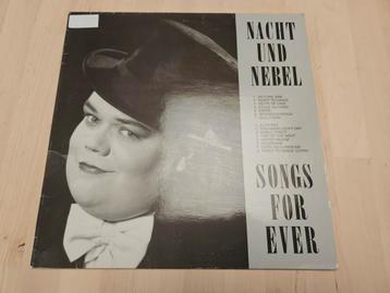 LP 33t op vinyl. Nacht und Nebel-liedjes voor altijd  beschikbaar voor biedingen
