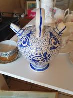 Vintage blauw-witte geitenkan / Bojito – Authentiek Spaans, Ophalen