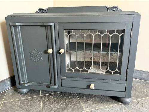 Vintage lage (tv) kast, Huis en Inrichting, Kasten | Overige, Gebruikt, Ophalen