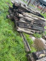 Gratis treinbilzen af te halen, Tuin en Terras, Brandhout, 6 m³ of meer, Ophalen, Overige houtsoorten, Blokken