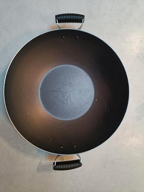 Wokpan voor gasvuur, Tuin en Terras, Barbecue-accessoires, Nieuw, Ophalen