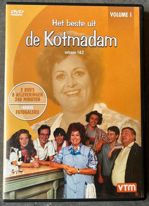 Dvd’s het beste uit de kotmadam seizoen 1 & 2, CD & DVD, DVD | Néerlandophone, Comme neuf, Enlèvement ou Envoi