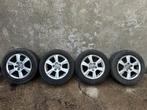 Audi velgen met Brigestone banden 225/55R16 ET45, Ophalen, Gebruikt, 16 inch, Band(en)