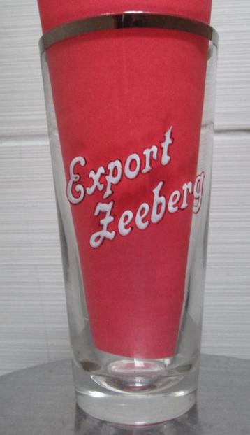 Oud glas van brouwerij Zeeberg (Aalst), Enlèvement ou Envoi, Utilisé, Verre ou Verres, Autres marques