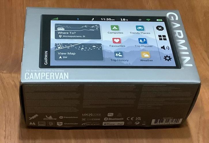 Gps GARMIN CAMPERVAN, Auto diversen, Autonavigatie, Zo goed als nieuw, Ophalen of Verzenden