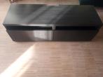 TV kast zwart met 2 schuiven, Enlèvement