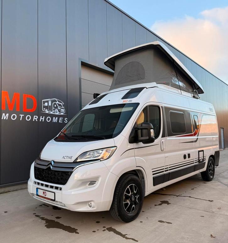 ‼️ Burstner Campeo C600 POPUP Daktent ✅, Caravans en Kamperen, Mobilhomes, Bedrijf, tot en met 4, Buscamper of Camperbus, Bürstner