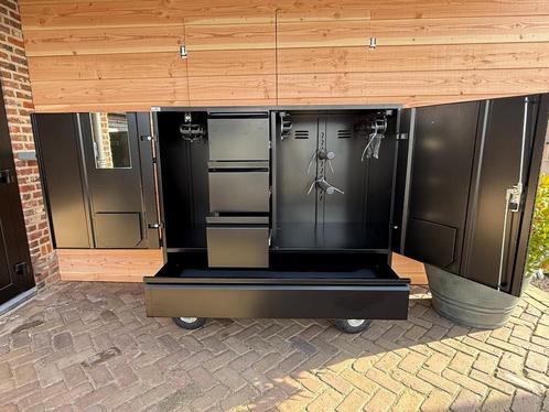 MAXI-COMFORT 260 BLACK Alfako Concourskast | zadelkast, Dieren en Toebehoren, Paarden en Pony's | Zadels, Nieuw, Overige soorten