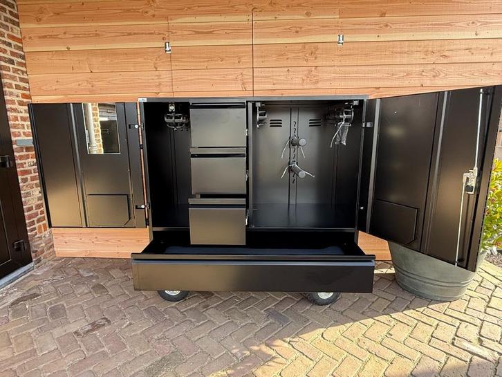 MAXI-COMFORT 260 BLACK Alfako Concourskast | zadelkast, Dieren en Toebehoren, Paarden en Pony's | Zadels, Nieuw, Overige soorten
