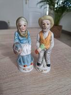 Vintage beeldjes koppeltje, Ophalen of Verzenden, Zo goed als nieuw, Mens