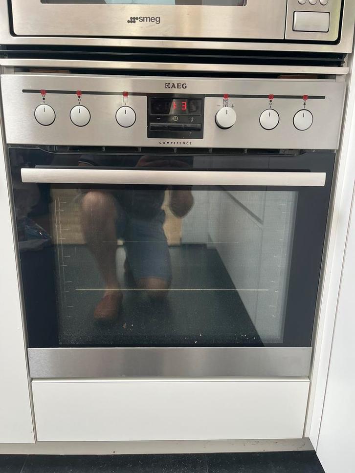 Inbouwoven AEG competence EP3003061 - 360V (230-400V mog.), Elektronische apparatuur, Ovens, Zo goed als nieuw, Oven, Ophalen