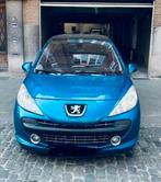 Peugeot 207 automatique full options, Auto's, Zwart, 4 cilinders, Leder, 5 zetels