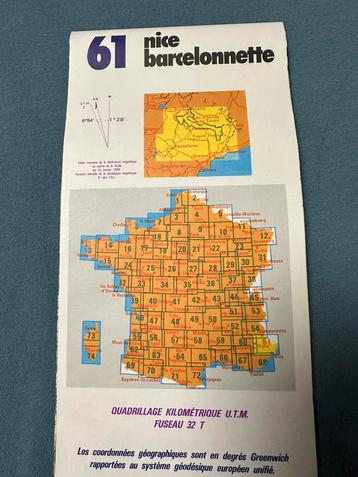 Topografische kaarten Frankrijk (van 2006)
