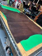 Cognac tuigleer lap 3-3,5 mm dikte soepel, Enlèvement ou Envoi, Brun