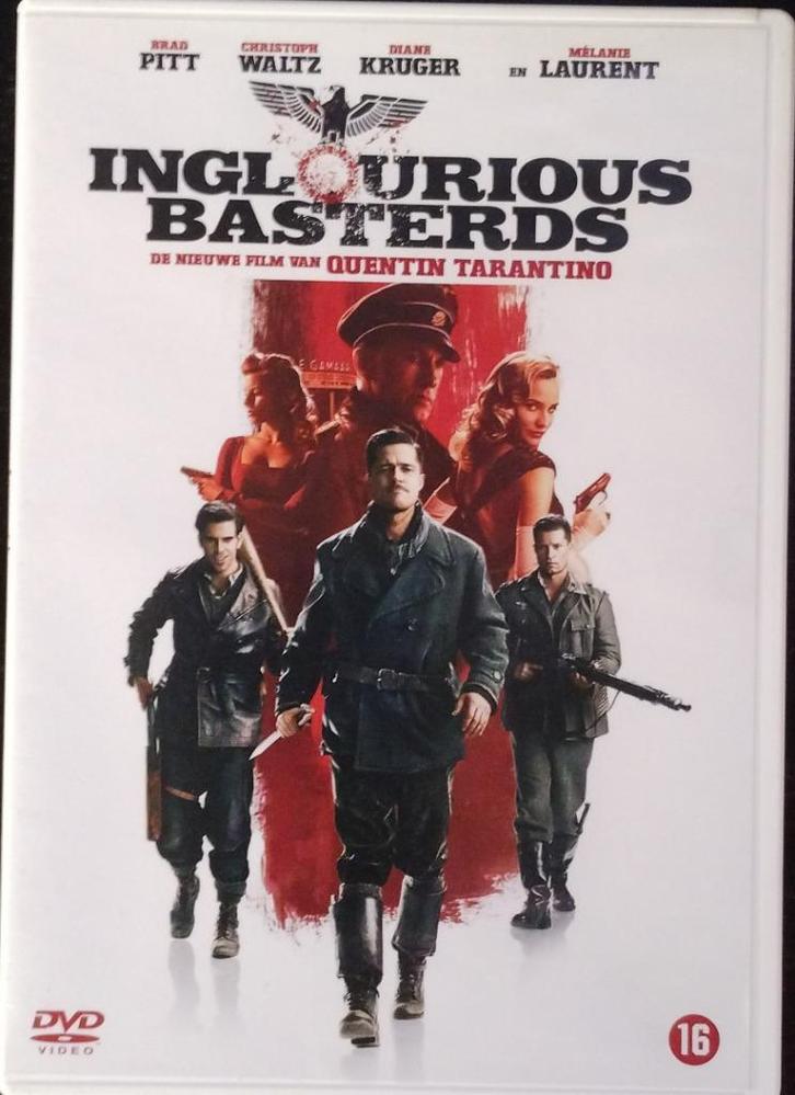 Inglorious Basterds DVD, CD & DVD, DVD | Drame, Utilisé, Drame, Envoi