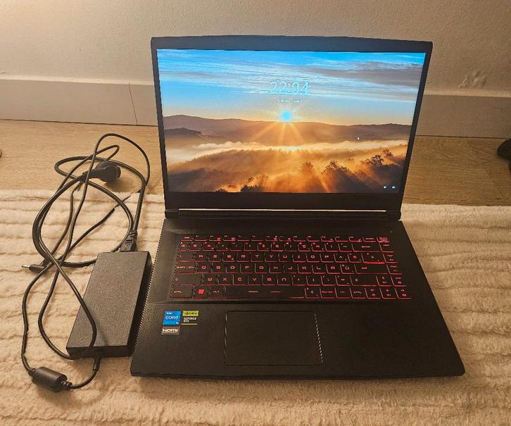 MSI GF63 Thin – i5 / RTX 3050 / 16GB / 512GB, Computers en Software, Windows Laptops, Zo goed als nieuw, 15 inch, SSD, 2 tot 3 Ghz